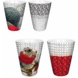 Set de 4 tasses expresso marmotte