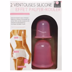 Ventouses Silicone Effet Palper-Rouler Petit et Grand Modèle