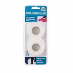Ruban Thermocollant - Blanc - 10M - Facile à utiliser - Idéal pour ourlets - Entretien simple