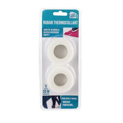 Ruban Thermocollant - Blanc - 10M - Facile à utiliser - Idéal pour ourlets - Entretien simple