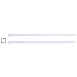 Je Cherche Une Idee - Lot De 2 Tringles Extensibles 'paio' 30-50cm Blanc