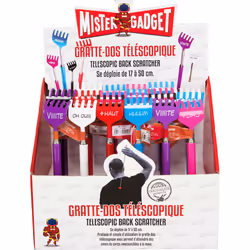 Mister Gadget Gratte dos telescopique