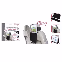 Support tablette tactile pour siège voiture