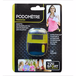 PODOMETRE COMPTEUR DE PAS KM ET CALORIES SPORT