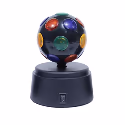 BOULE DISCO MINI À PILE Multicolore