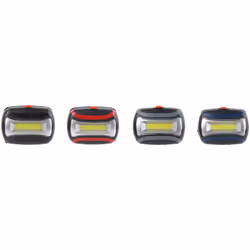 Partez à laventure avec cette lampe frontale équipée de LED COB et proposant 3 modes déclairage dont 2 modes fixes et 1 clign ...