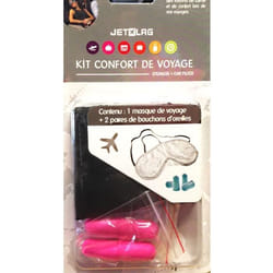 KIT CONFORT VOYAGE AVION TRAIN MASQUE BOUCHON D OREILLE