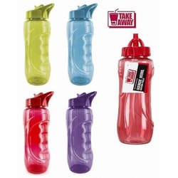 Gourde de sport - CMP - 900 ml - Paille intégrée - Couleurs variées - Mixte
