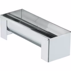 Moule à bûche - Inox - 30 cm - Compatible congélateur - Compatible lave-vaisselle - Gris