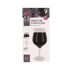 CMP Paris Carafe vin forme verre 1.6L - Vue supplémentaire 4