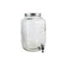 Fontaine à Boisson - Non spécifié - 8 L - Verre et Métal - 31 x 20 cm - Idéale pour Cocktails