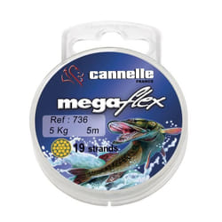 Bas de ligne - VMC - Mégaflx 3.5kg - noir - 5 m