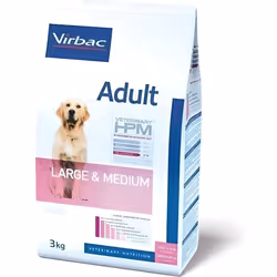 Croquettes - Virbac - Veterinary HPM - Chien Adulte - Medium et Large - 7kg