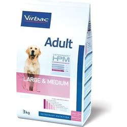 Croquettes - Virbac - Veterinary HPM - Chien Adulte - Medium et Large - 7kg