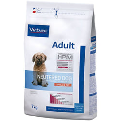 Croquettes pour chien stérilisé Virbac Veterinary hpm Neutered Chien Adulte Small et Toy 7kg