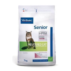 Croquettes pour chat - Virbac - Senior Neutered Cat - 7 kg - Riche en protéines - Faible en glucides