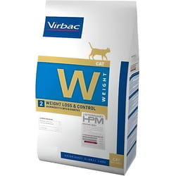 Croquettes VIRBAC Veterinary hpm Diet Chat Weight 2 Loss & Control - 7kg - Surpoids