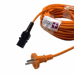 Câble dalimentation - Nilfisk - VP300 VP600 SALTIX 10 - Longueur 15m - Couleur Orange - Mixte