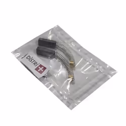 Lot de 2 charbons moteur - Kirby - Compatible aspirateurs - Dimensions 9x6mm - Mixte
