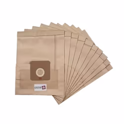 Sac aspirateur compatible : HENKEL : S12 S132 S142 S152 S192 - EUROSTEAM : 2600 2900 Twinvac... - pochette de 10 sacs papier