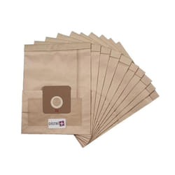 Sac aspirateur compatible : HENKEL : S12 S132 S142 S152 S192 - EUROSTEAM : 2600 2900 Twinvac... - pochette de 10 sacs papier