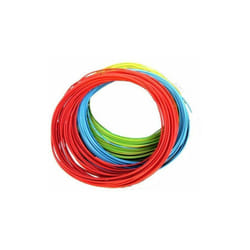 Fil électrique h07v-u 2,5 vert/jaune c100m