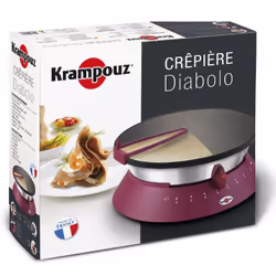 Krampouz Diabolo appareil à crêpes 1 crèpe(s) 1250 W Noir