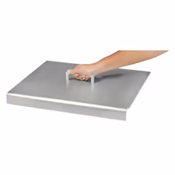 Krampouz ACP6, Couvercle, Acier inoxydable, Acier inoxydable, Design Simple, Krampouz, Rectangulaire
