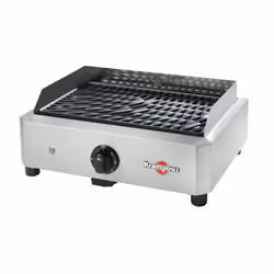 Krampouz GECIM1, 1700 W, Grill, Electrique, 1 zone(s), Dessus de table, Acier inoxydable