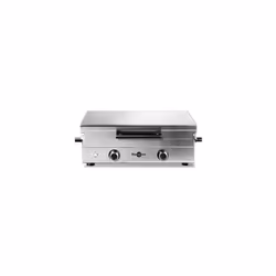 Plancha gaz Krampouz Club Double PFCB2MA-KR 4000 w Inox