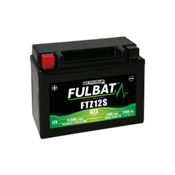 Batterie moto Fulbat FTZ12S gel - 12V 11Ah