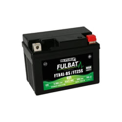 Batterie moto Fulbat FTX4L-BS / FTZ5S gel - 12V / 5.3Ah