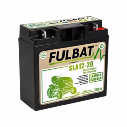 Batterie pour autoportée SLA 12-20 Fulbat, prête à l'emploi. Chargeurs compatibles : Fulload F4 / Fulbank 2000 Référence : 55 ...