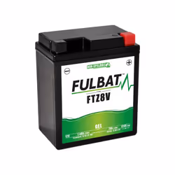 TYPE: YTZ8V GEL Tension: 12V Dimension:113x70x130mm Polarité: - / +" Type YTZ8V Tension 12V Technologie Gel Capacité 7.4Ah Lo ...