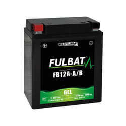 Fulbat - Batterie moto gel FB12A-A/B / YB12A-A/B sla - 12V 12.6Ah 155A