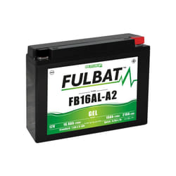 Batterie moto gel FB16AL-A2 gel /YB16AL-A2 Fulbat sla Etanche 16,8AH 210 amps