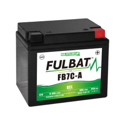 Fulbat - Batterie gel sla FB7C-A gel 12V 8AH 85 amps 129x89x114 + Droite