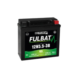 Batterie moto Gel 12N5.5-3B 12V 5.5Ah - Fulbat