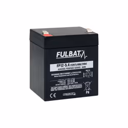 TECHNOLOGIE : Plomb AGM TENSION : 12V CAPACITE : 5.4AH DIMENSIONS :90x70x101mm Compatible avec :NP5.4-12;UL5.4-12;AGM-5.4-12; ...