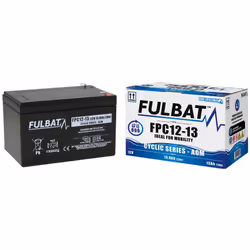 Batterie FULBAT FPC12-13 Compatibilité Viking MI322 Caractéristiques Voltage 12V Capacité 13Ah Dimension : Longueur 151 mm -  ...