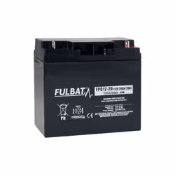 Batterie Fulbat AGM Cyclique FPC12-20 (T3) type de cosse:T3, technologie: AGM, tension 12V et capacité:20A." Type FPC12-20 Te ...