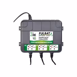 - Courant de charge de 2A ou 4A avec une capacité de batterie pouvant aller jusqu'à 80Ah (maintient tous types de batteries) ...