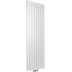 Radiateur à eau chaude FASSANE PREM'S vertical double blanc 1350W  - ACOVA - SHXD-200-044