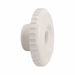 Jet orientable pour buse de 23mm. Coloris : blanc. Diamètre filetage : 47mm Hauteur filetage : 23mm Diamètre total : 100mm