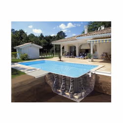Piscine rectangulaire en kit PPP : Construisez votre piscine vous-même Une formule Kit complète, une esthétique soignée, une  ...