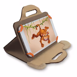 Port Designs 201345 étui pour tablette 7" Folio Marron