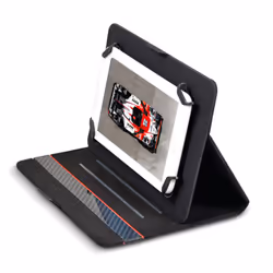 Port Designs 201452 étui pour tablette 8" Folio Noir, Rouge