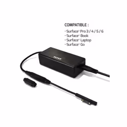 Port Designs 900102-UK adaptateur de puissance & onduleur Intérieure 60 W Noir - Vue supplémentaire 2
