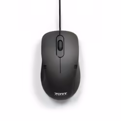 Port Designs 900400-PRO, Ambidextre, Optique, USB Type-A, 1000 DPI, Noir