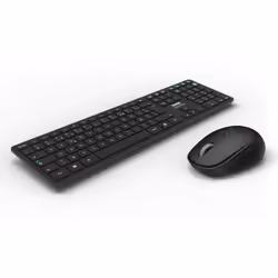 Port Designs 900907-FR clavier Souris incluse Bluetooth AZERTY Français Noir